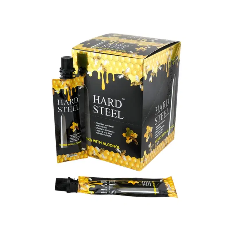 Hard Steel Honey - Black & Gold