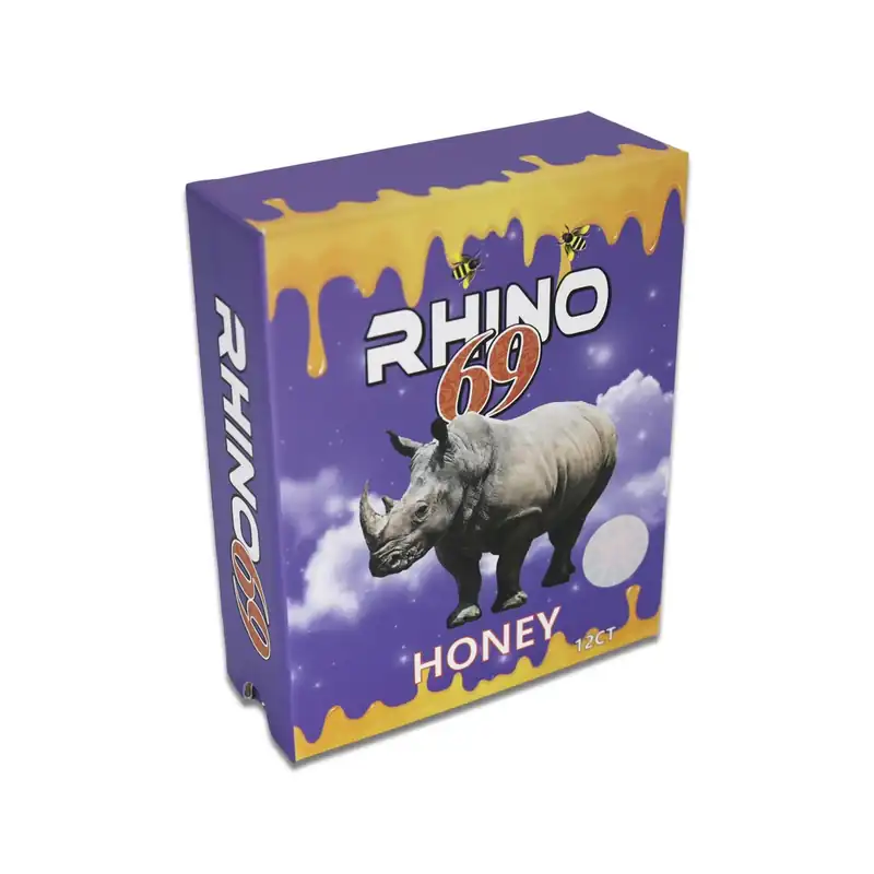 Rhino 69 Honey - Purple Box