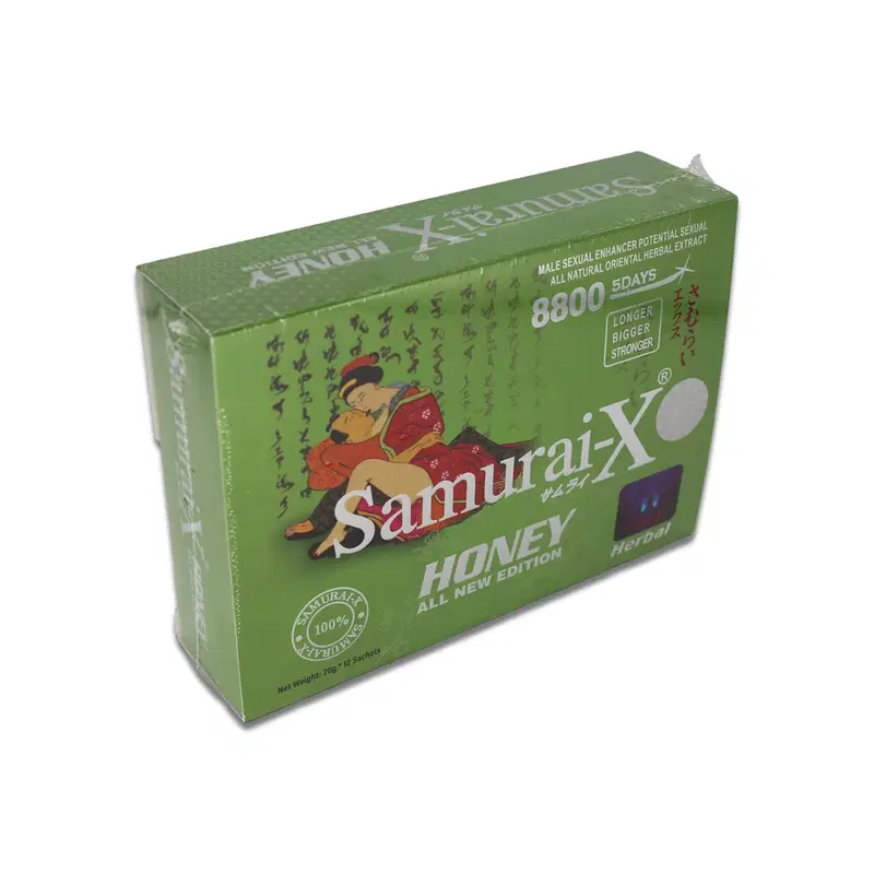 Samurai XO Honey - Green Box packaging