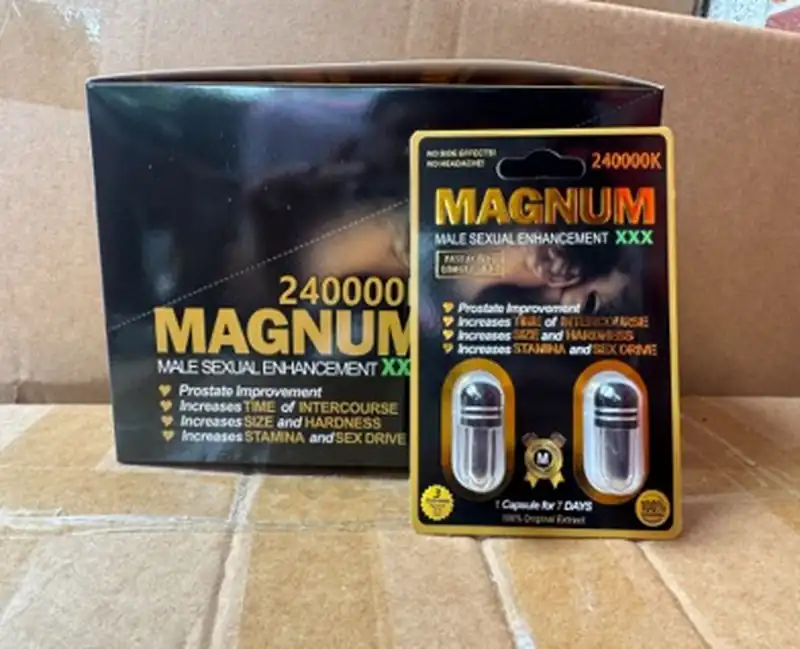 Magnum - Black Capsule Pack packaging
