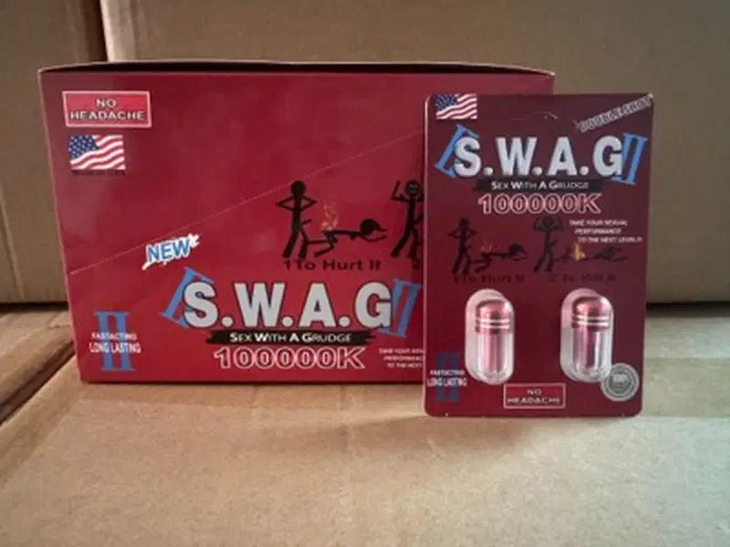 SWAG - Red Capsule Pack packaging