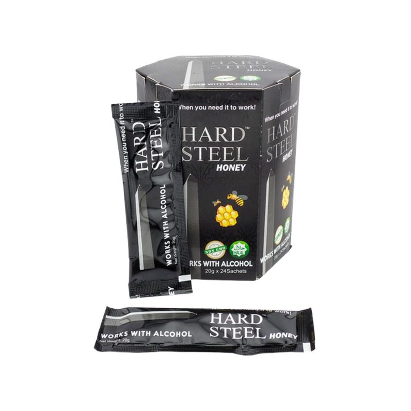 Hard Steel Honey - Silver Edition packaging