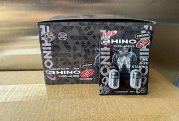 Rhino 69 - Black Long-Lasting Pack packaging