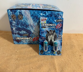 Rhino 69 - Aqua Blue Edition packaging