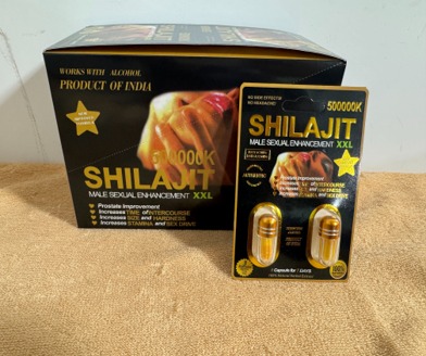 Shilajit - Black & Gold Capsule Pack packaging